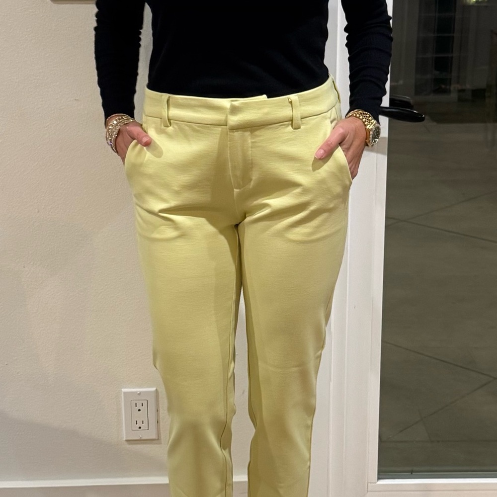 Chic Yellow Trousers